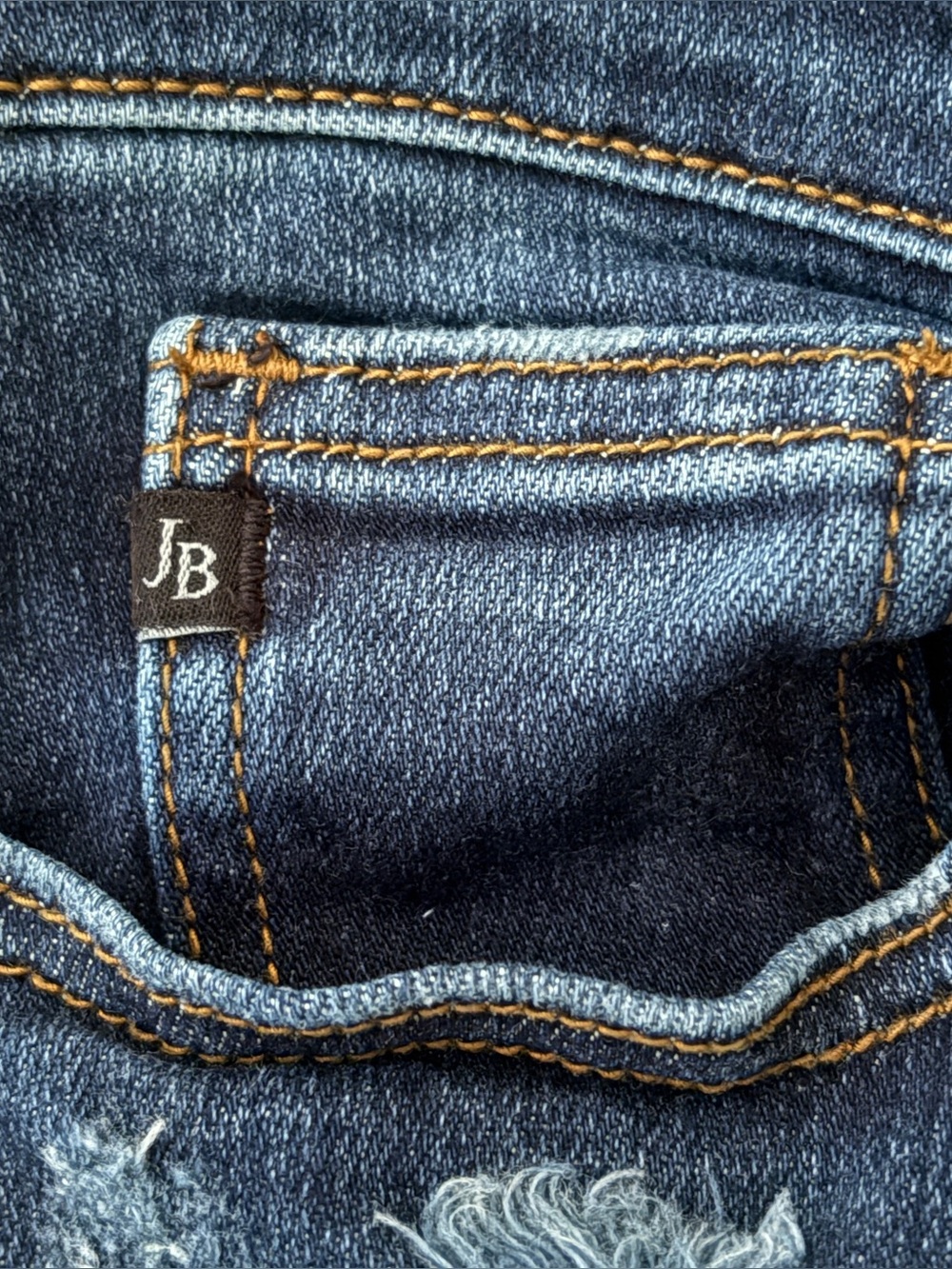Judy Blue Boyfriend Fit Destructed Raw Hem Jeans 7/28 - Picture 12 of 12